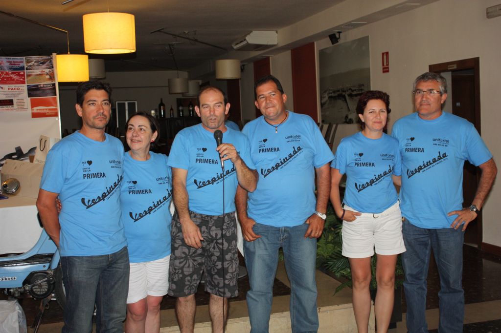1� Vespinada. San Pedro del Pinatar (Murcia) 2012