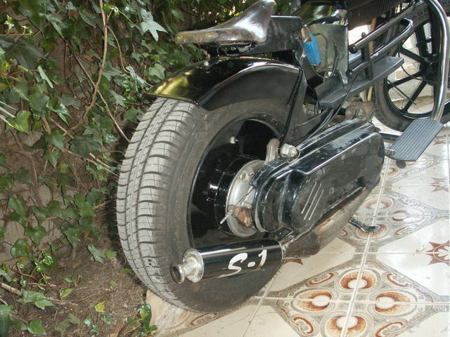 Mivespino. La Harley Vespinson de Cervera
