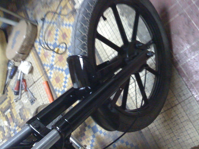 Mivespino. La Harley Vespinson de Cervera