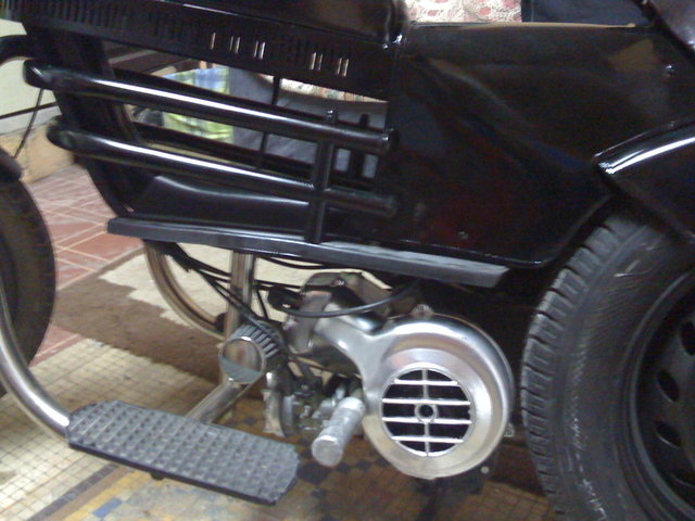 Mivespino. La Harley Vespinson de Cervera