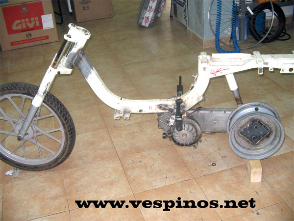 Vespino Pantera Rosa. Creaci�n