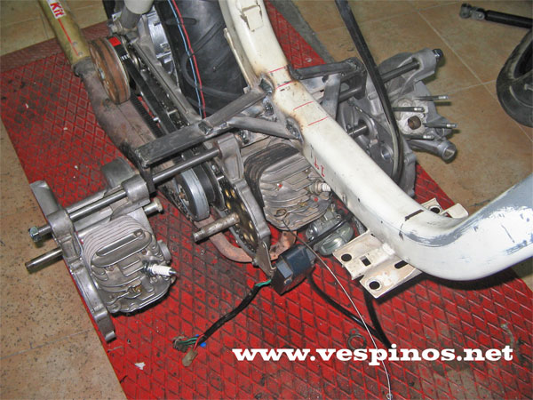 Vespino Pantera Rosa. Creaci�n