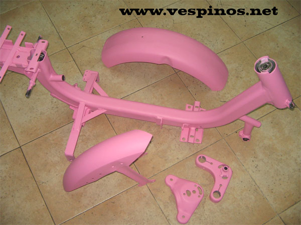 Vespino Pantera Rosa. Creaci�n