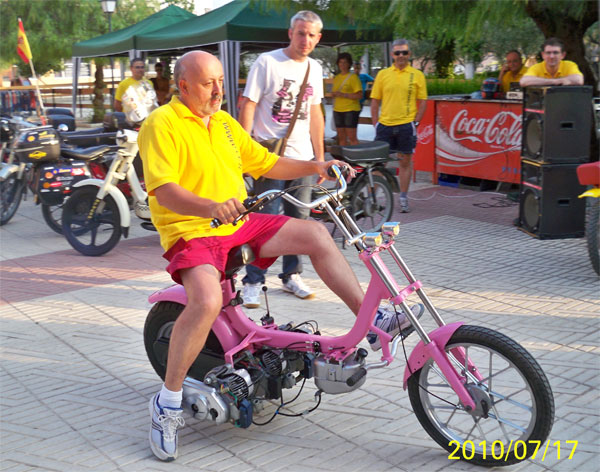 Vespino Pantera Rosa. Creaci�n